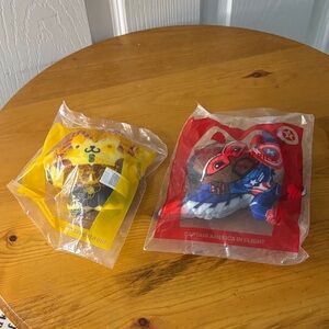 McDonalds Collector Toys - Capt Anerica and Exodia NWT